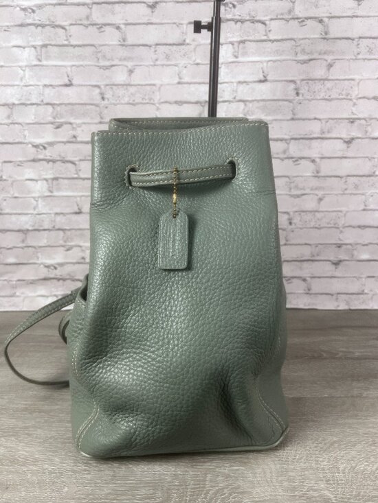 Coach Handbags - Rare Color COACH Vintage Sonoma Sling Bag Natural Grain Leather Crossbody 4922